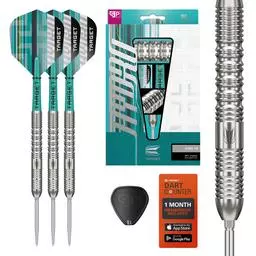 Click here to learn more about the Target Darts Hydro 01 SP 90% Tungsten Steel Tip Darts 22 Grams.